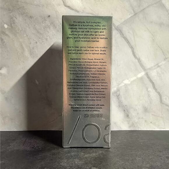 Toy Factory New Oatbae Hyaluronic Oil Makeup Remover full size 100 ml - Picture 5 of 10